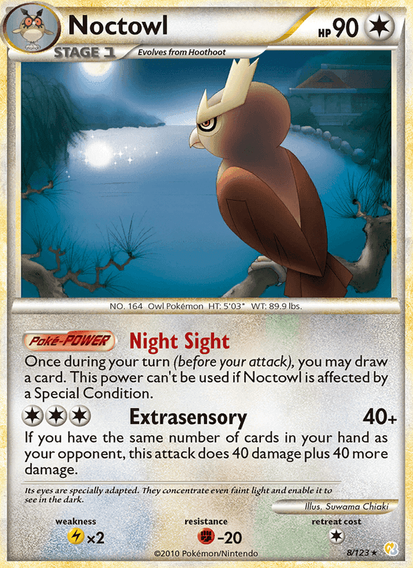 HeartGold SoulSilver の 8 番、Noctowl