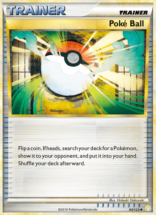 Poké Ball, carta 95 di HeartGold SoulSilver