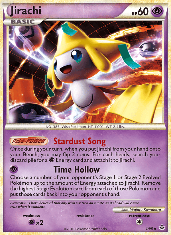 Jirachi, carta 1 de Liberados