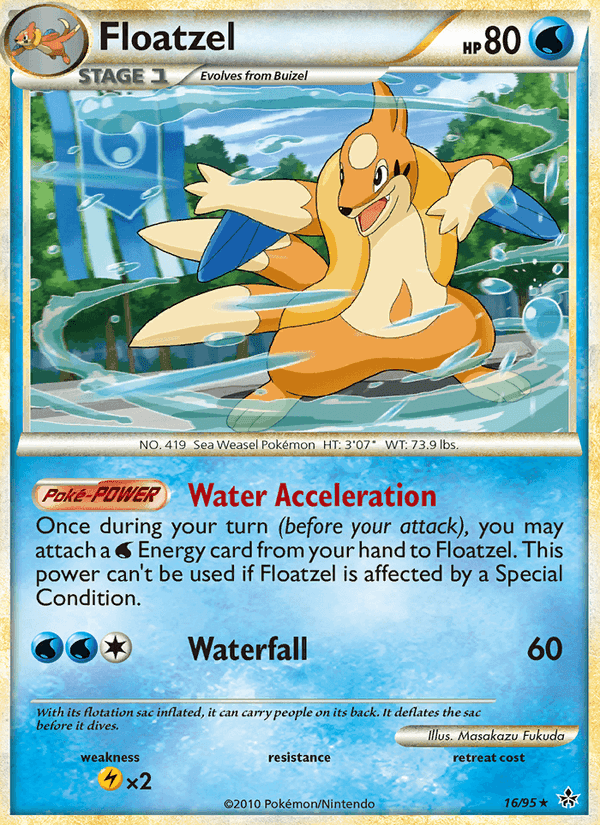 Unleashed の 16 番、Floatzel