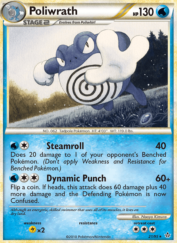 Poliwrath, carta 21 de Liberados