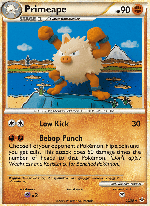 Unleashed の 22 番、Primeape