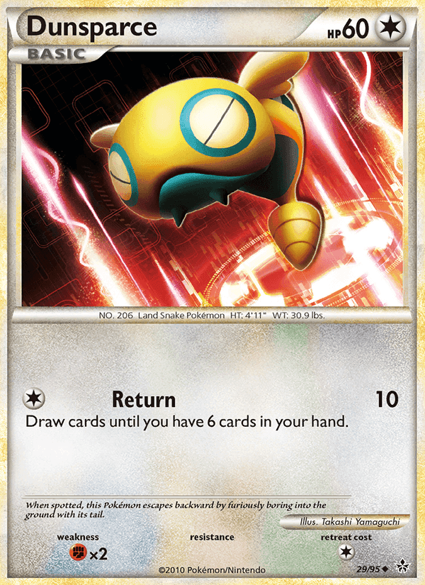 Dunsparce, carta 29 de Liberados