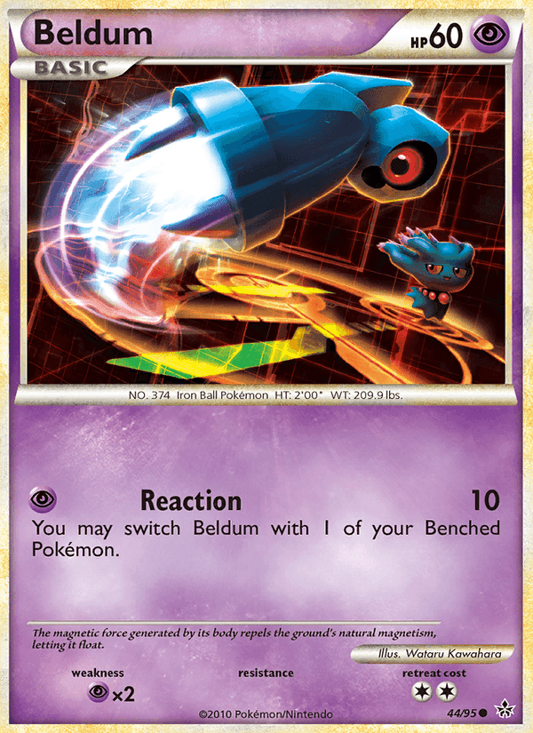 Beldum, card 44 from Unleashed