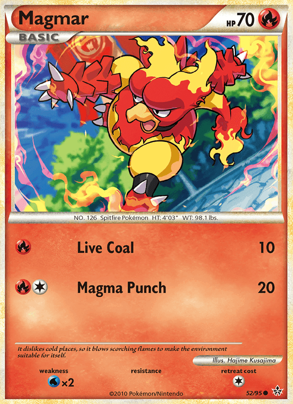 Magmar, carta 52 di Forze Scatenate