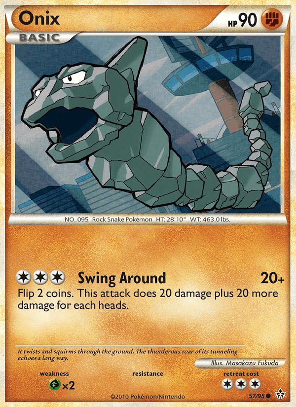 Onix, card 57 from Unleashed