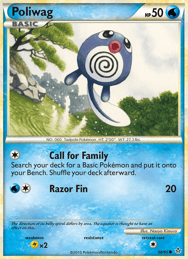 Poliwag, carta 58 de Liberados