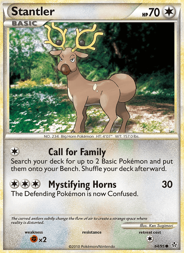 Stantler, card 64 from Unleashed