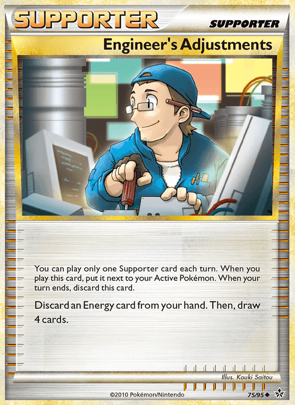Engineer's Adjustments, card 75 from Unleashed