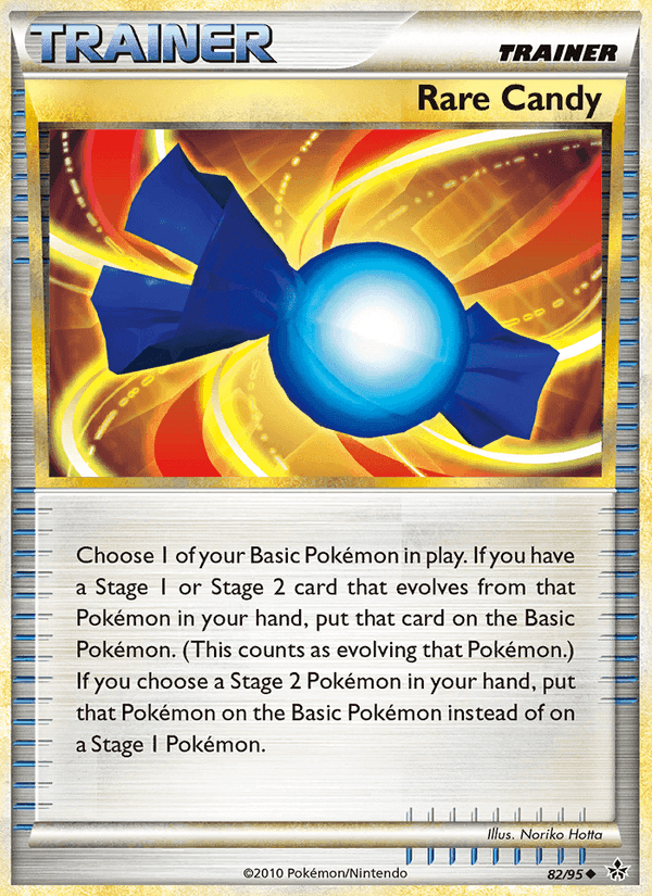 Rare Candy, card 82 from Unleashed