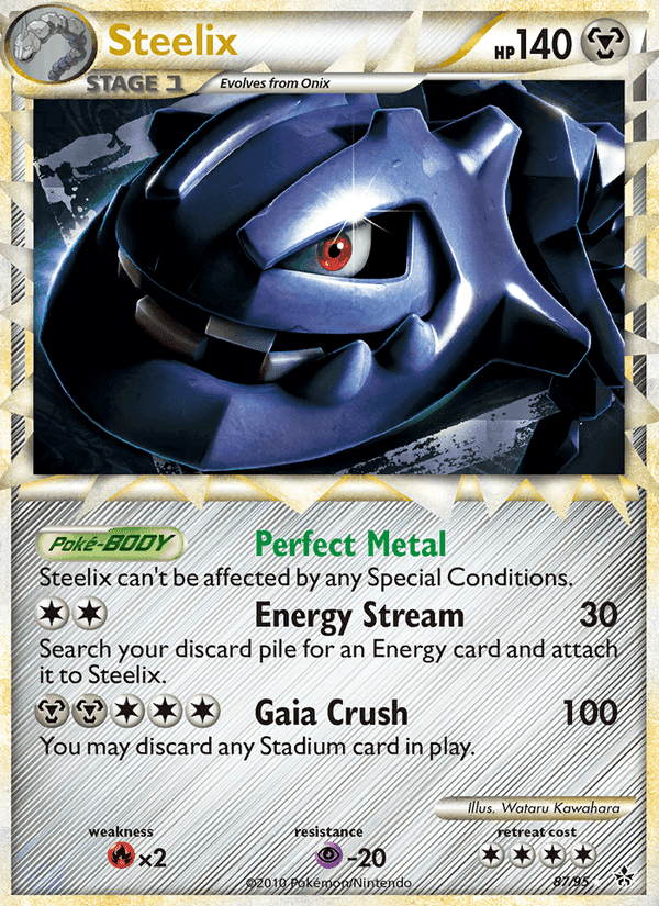 Steelix, carta 87 di Forze Scatenate