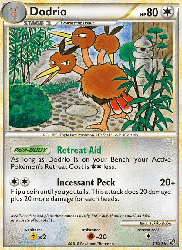 Dodrio, carta 11 de Undaunted