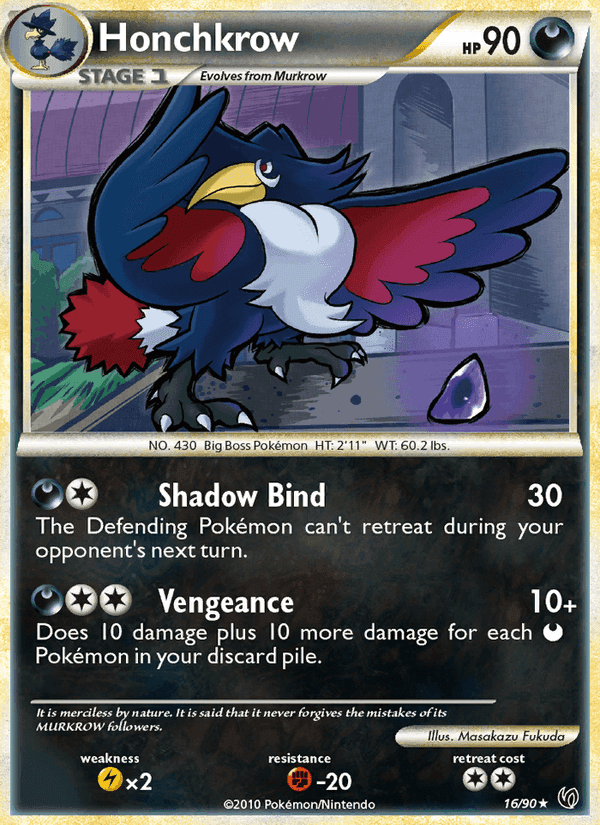 Honchkrow, card 16 from Undaunted