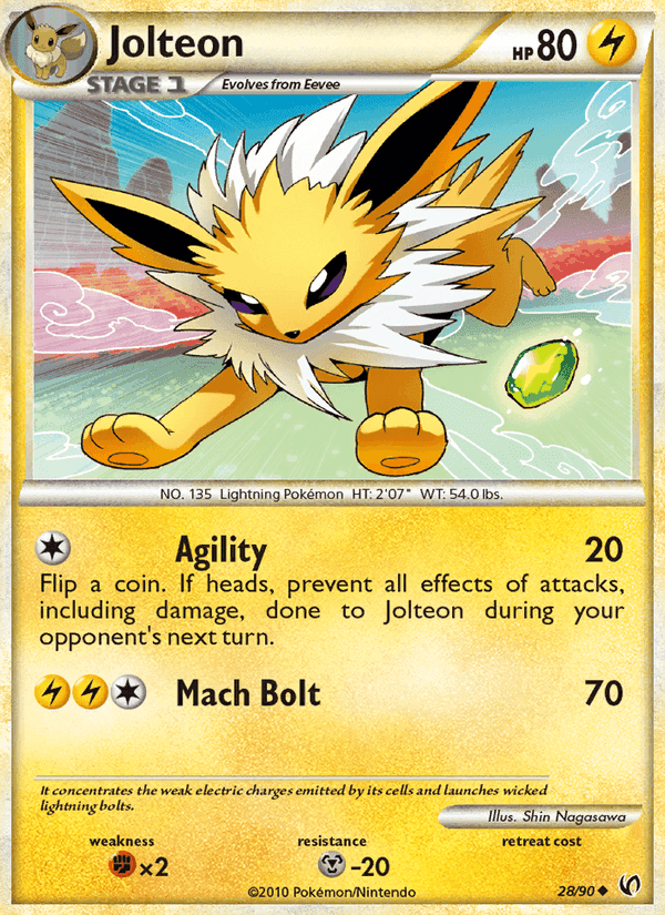 Undaunted の 28 番、Jolteon