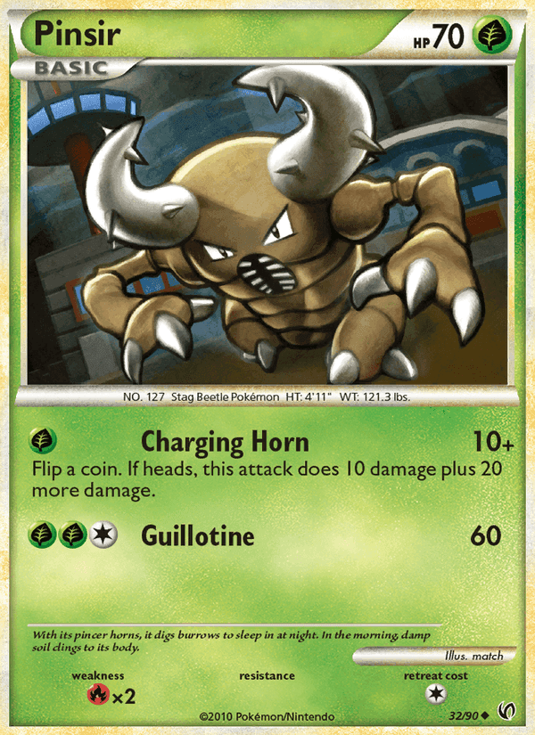 Pinsir, carta 32 de Undaunted