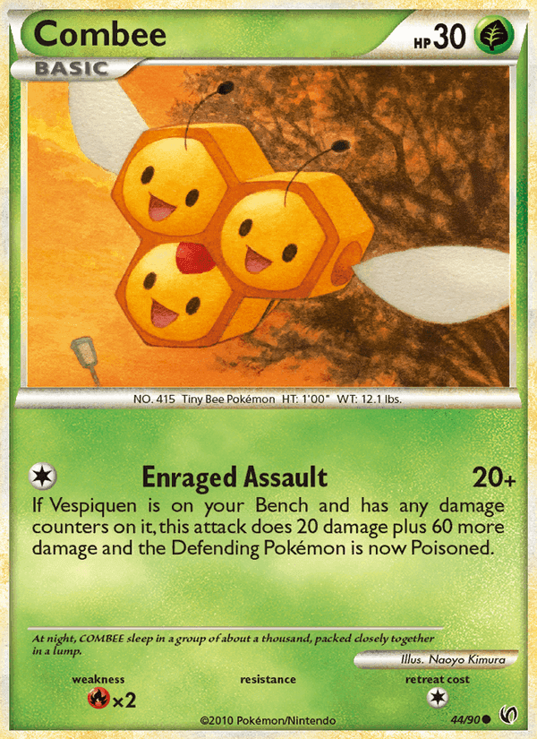 Combee, carta 44 de Undaunted