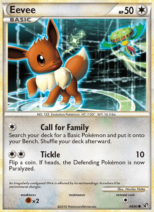 Eevee, carta 48 di Senza Paura