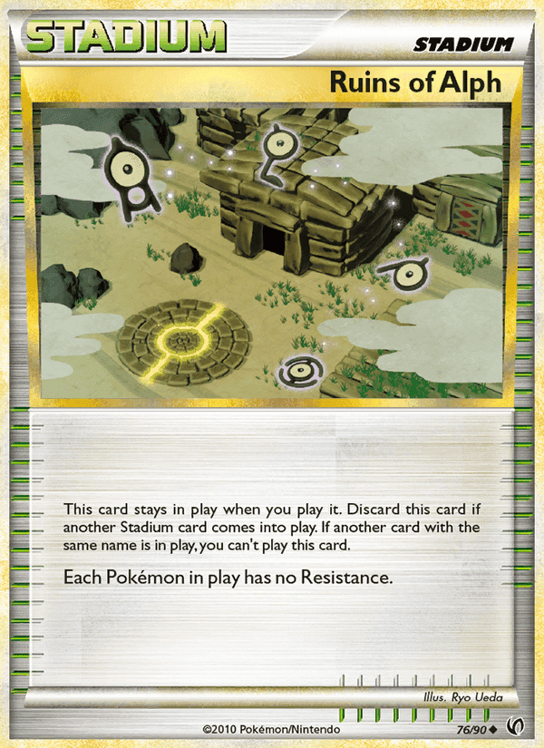 Ruins of Alph, card 76 from Undaunted