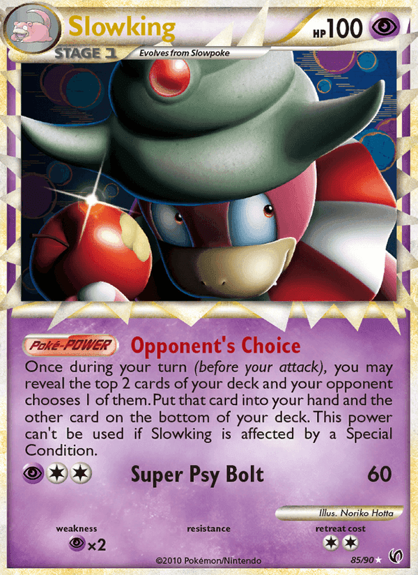 Slowking, carta 85 di Senza Paura