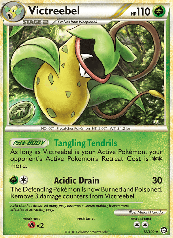 Victreebel, carta 12 de Triumphant