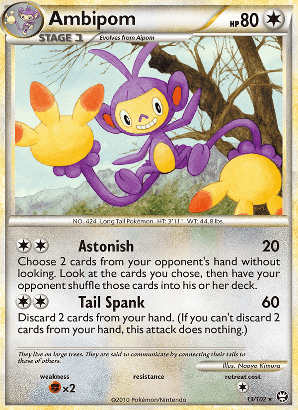 Ambipom, carta 13 de Triumphant
