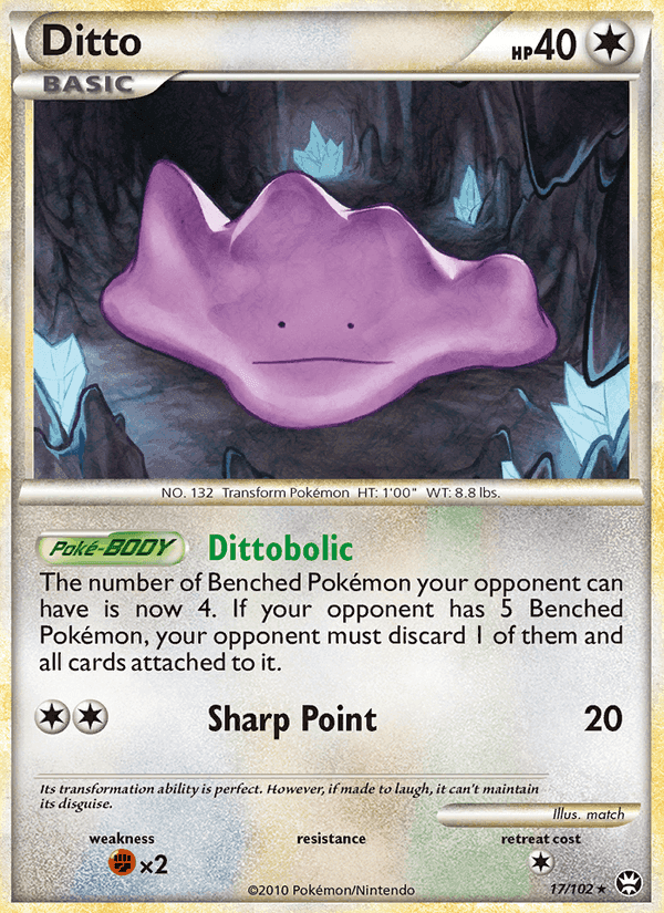 Ditto, carta 17 de Triumphant