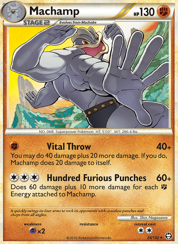 Machamp, carta 26 de Triumphant