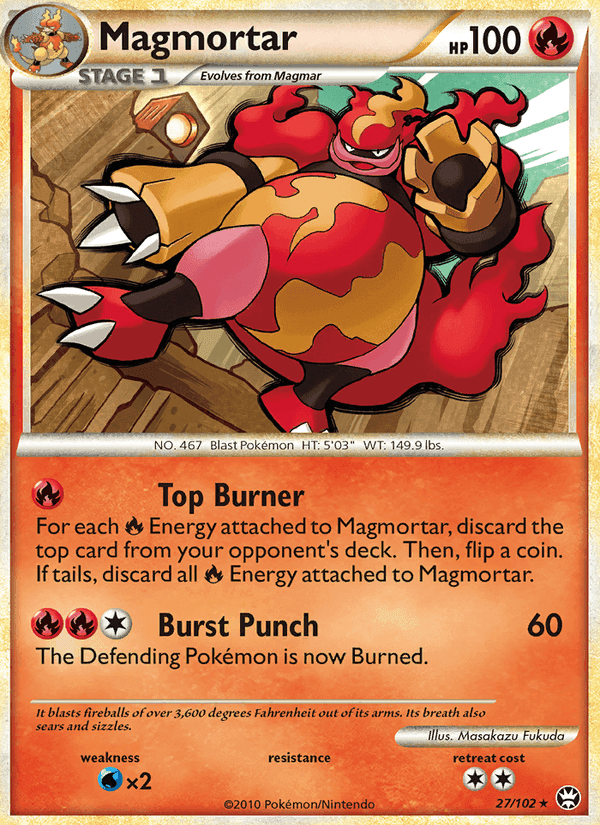 Magmortar, carta 27 de Triumphant