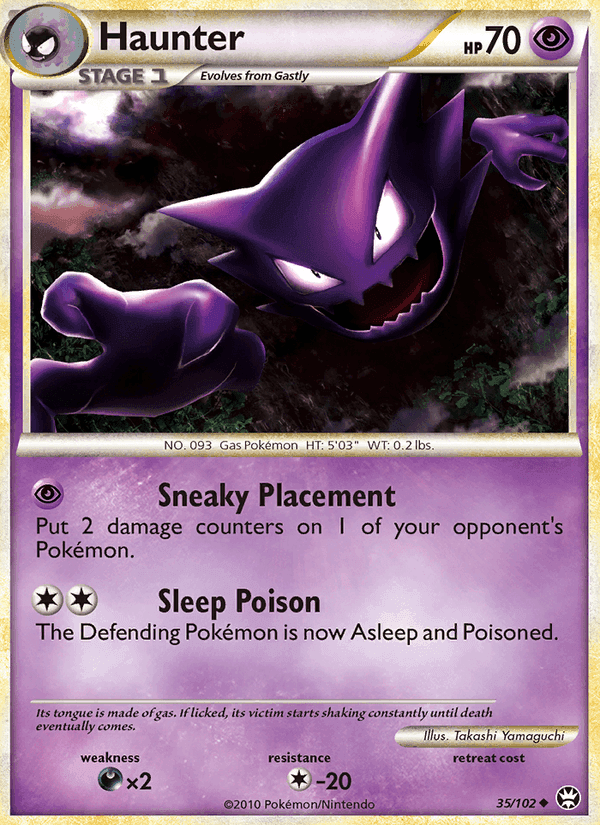 Haunter, card 35 from Triumphant