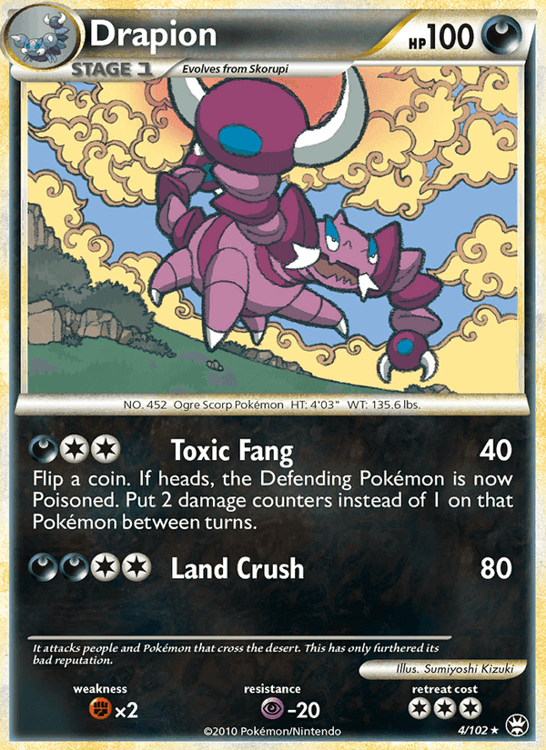 Drapion, carta 4 de Triumphant