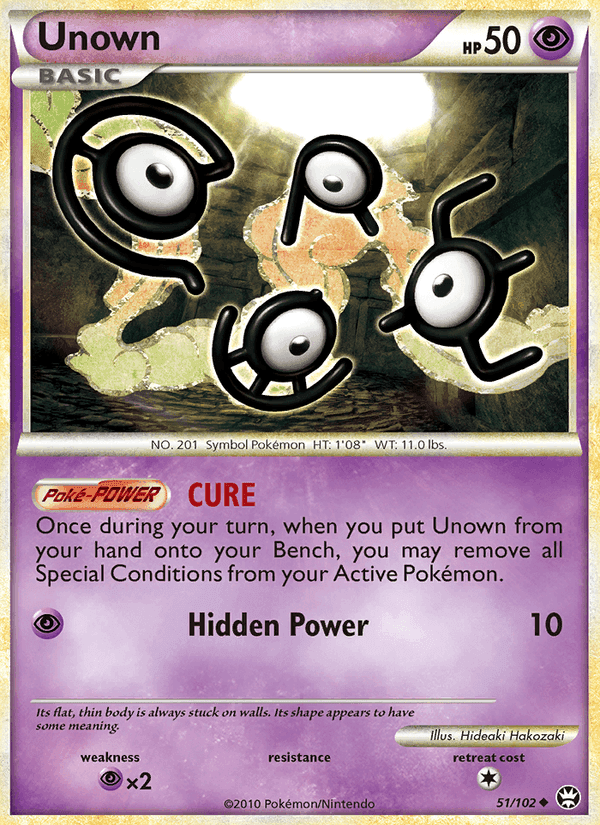 Unown, carta 51 di Battaglie Trionfali
