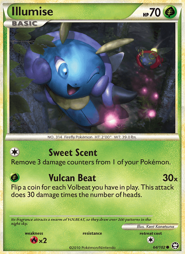 Illumise, card 64 from Triumphant