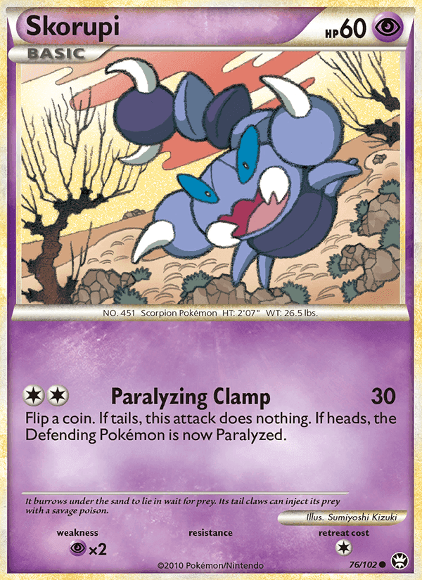 Skorupi, card 76 from Triumphant