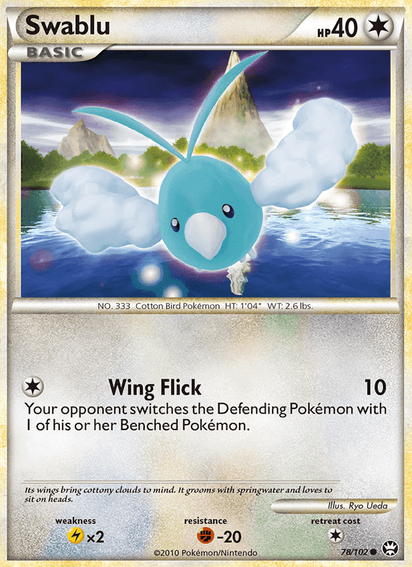 Swablu, card 78 from Triumphant