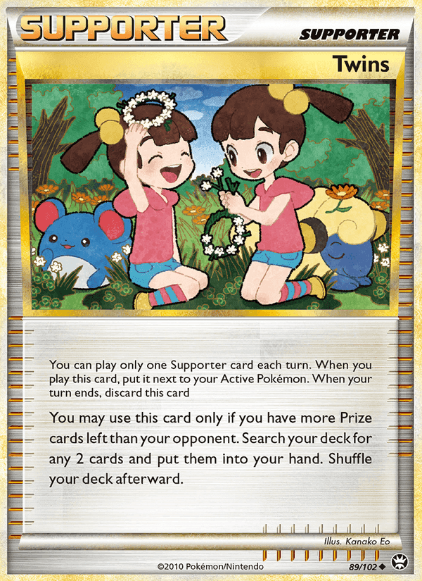 Twins, card 89 from Triumphant