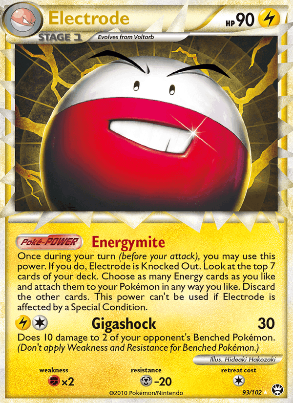 Electrode, carta 93 de Triumphant
