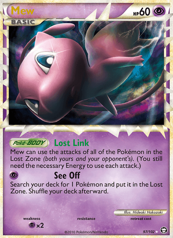Mew, card 97 from Triumphant