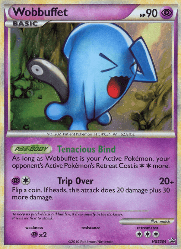 Wobbuffet, carta HGSS04 di HGSS Promo