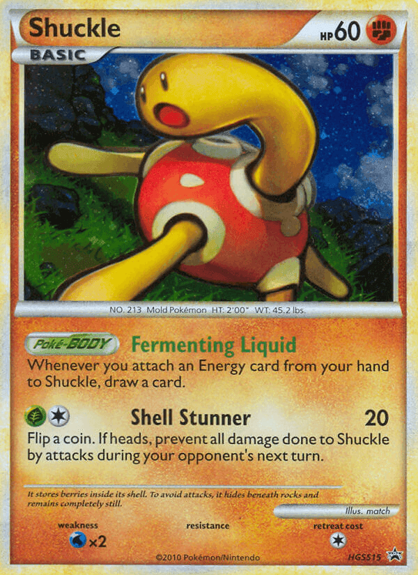 Shuckle, carta HGSS15 di HGSS Promo