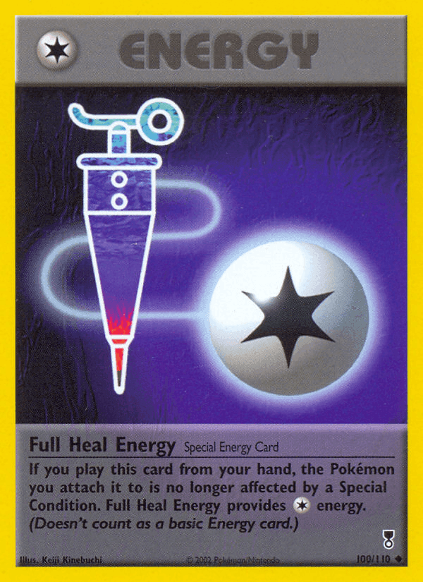 Full Heal Energy, carta 100 di Legendary Collection