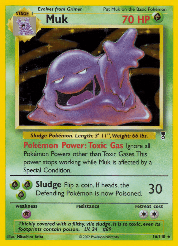 Muk, carta 16 de Legendary Collection