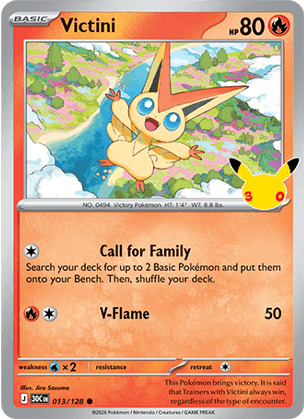 Victini, card 013 from 30th Celebration
