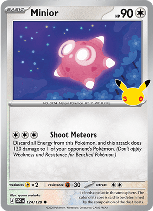 Minior, card 124 from 30th Celebration