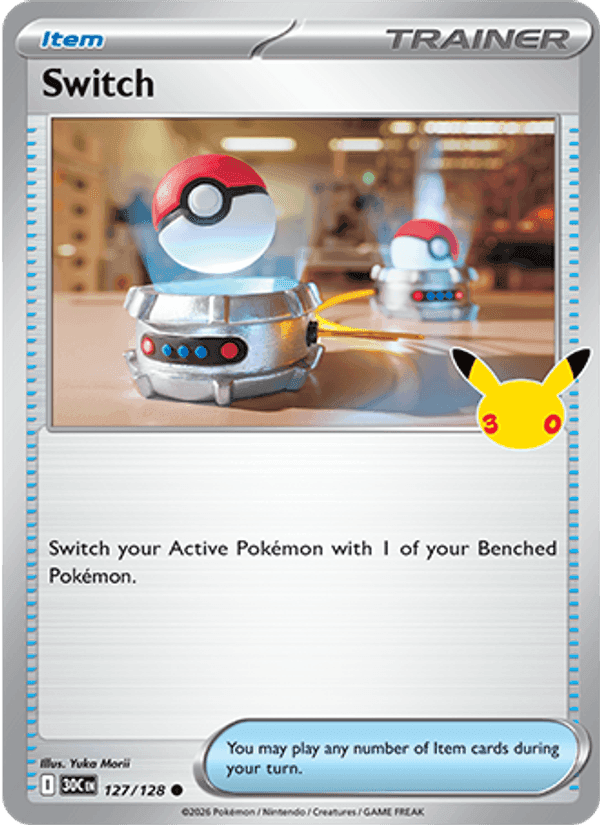 Switch, card 127 from 30th Celebration
