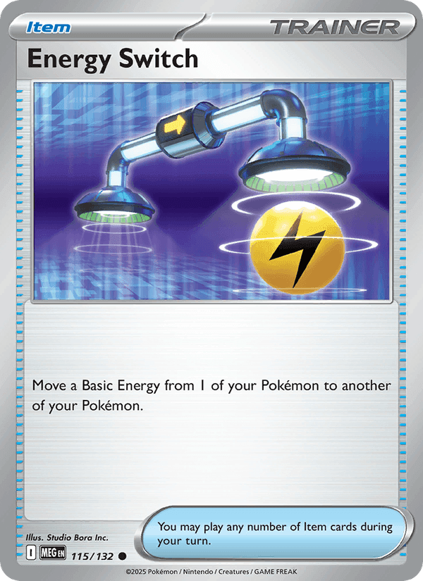Energy Switch, card 115 from Mega Evolution