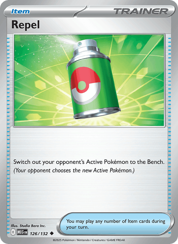 Repel, card 126 from Mega Evolution