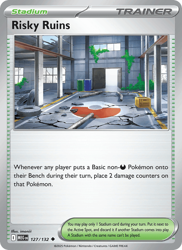 Mega Evolution の 127 番、Risky Ruins
