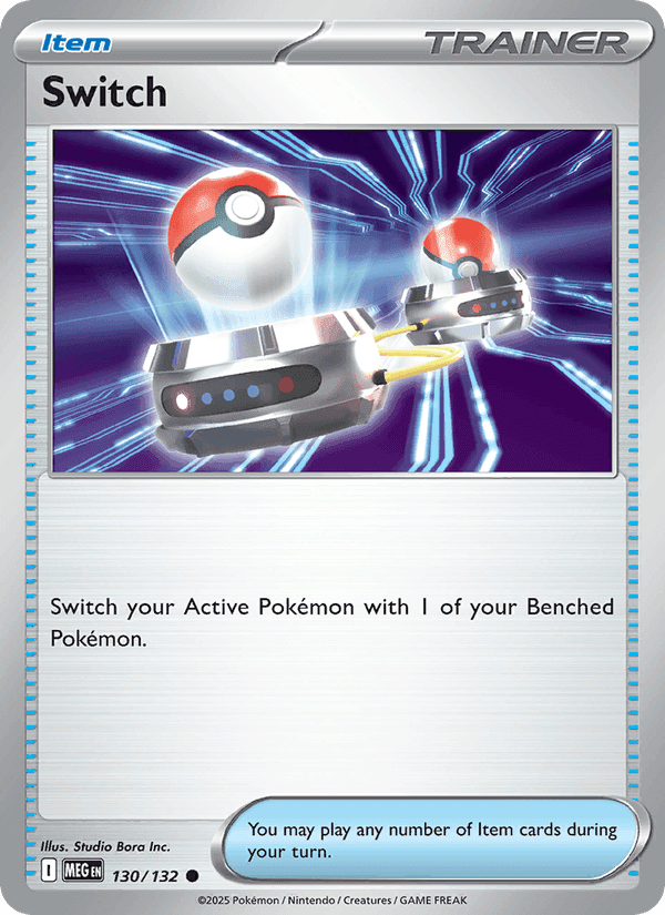 Switch, card 130 from Mega Evolution
