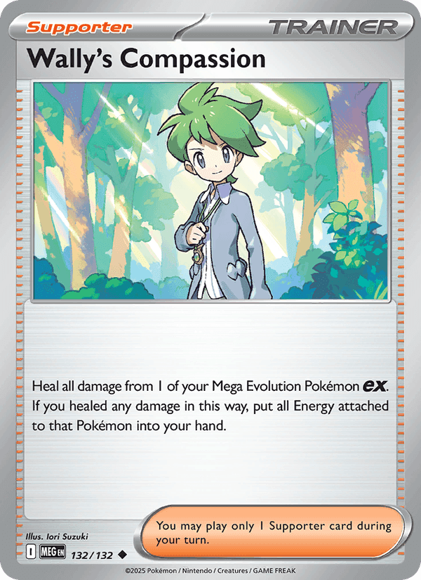 Mega Evolution の 132 番、Wally's Compassion