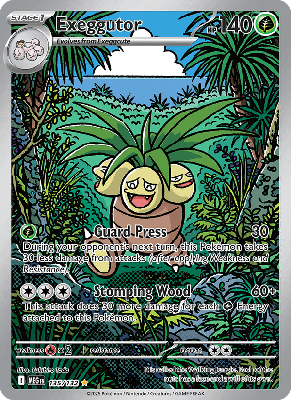 Mega Evolution の 135 番、Exeggutor